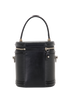 Cannes Cylinder Bag, &pound;850, Handbags, Black, Leather, Back view